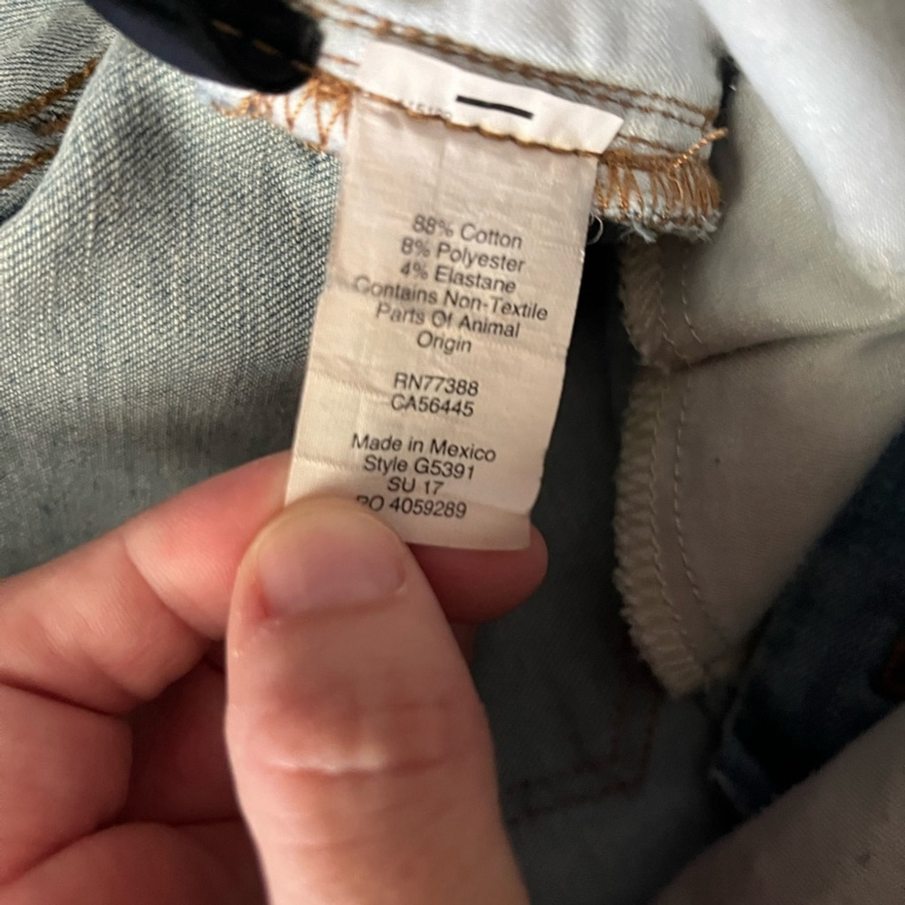 Madewell 9” High Rise Skinny Jeans, Light Wash, Frayed Bottoms, SZ: 25 - Picture 5 of 12